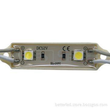 LED module 5050 2led withsingle color,12V,with aluminum cover